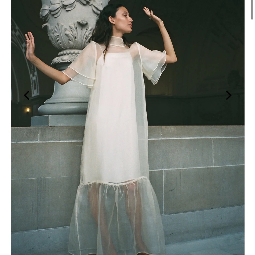 Kamperett Barre Dress with Long Slip